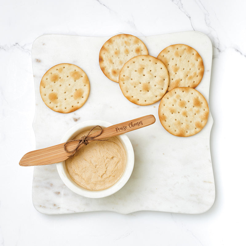 Wood Spreader for Soft Cheese and Butter