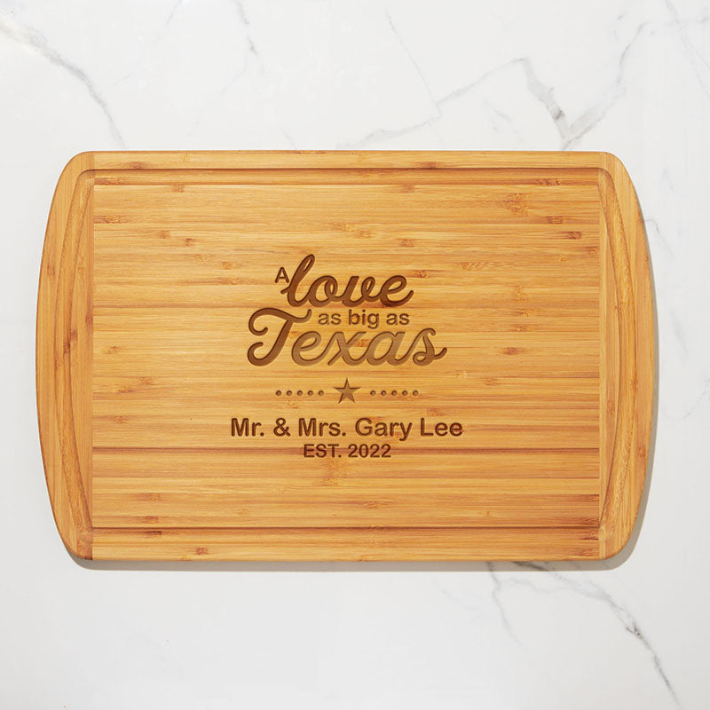 Buy Large Texas Hardwood Cutting Board Texas Kitchen Decor