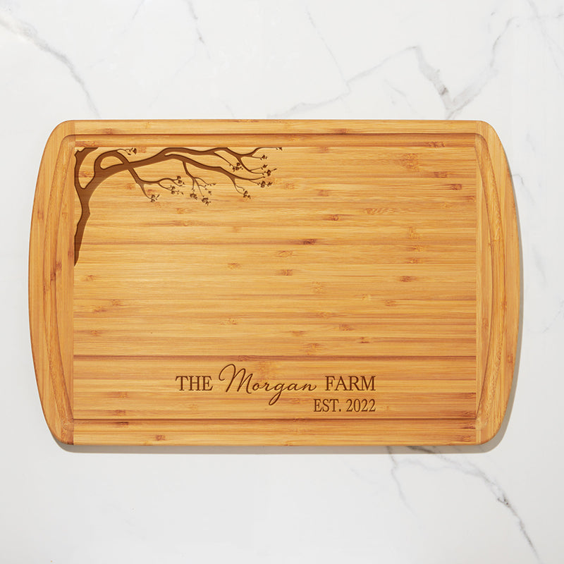 Cutting Board - Cherry Board with Handle - Personalized Gallery