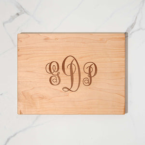 Monogram Handmade Cutting Boards