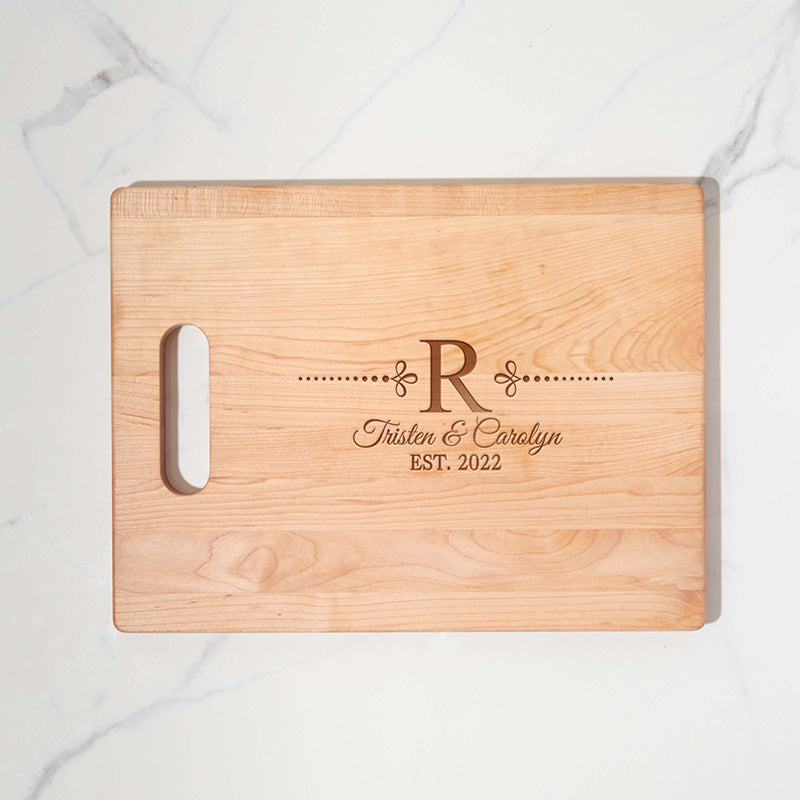 Personalized Kitchen Gift  Engraved Cooking Gift - Customized Cutting Board