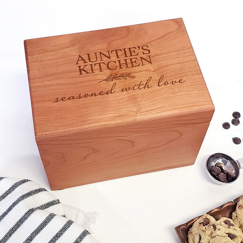 Approach Love & Cooking Wooden Gift Box