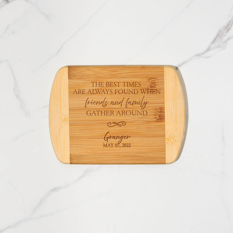 Engraved Cutting Board - The Best Times