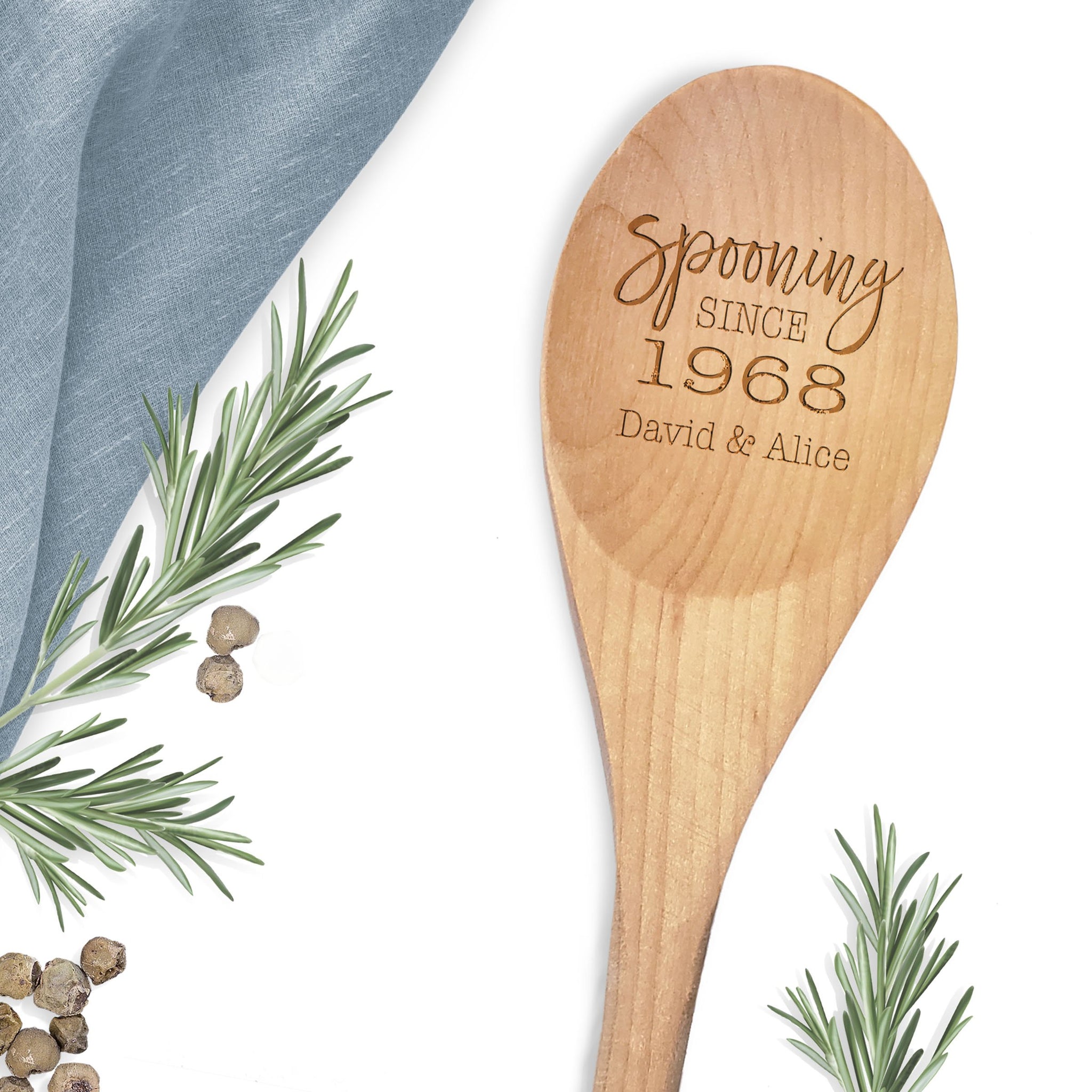 Personalized Wooden Spoon, Baking Gifts, Cooking Gift, 60th