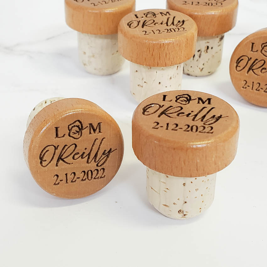 Wine Stopper Wedding Favors - Personalized Gallery
