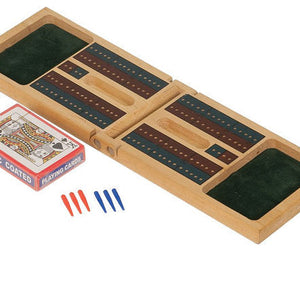 cribbage-board-with-card-storage