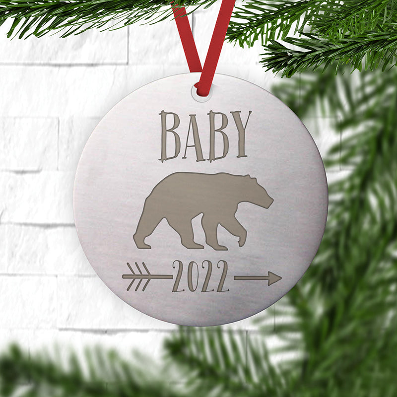  Personalized First Christmas as a Mama Bear Ornament