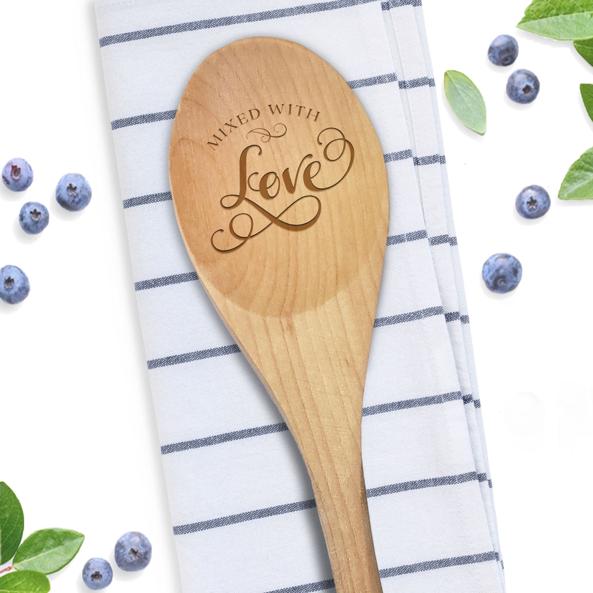 Personalized Utensil Holder Kitchen Gifts Personalized Wood Utensil Box  Bamboo Utensil Box Housewarming Gift for Couples 