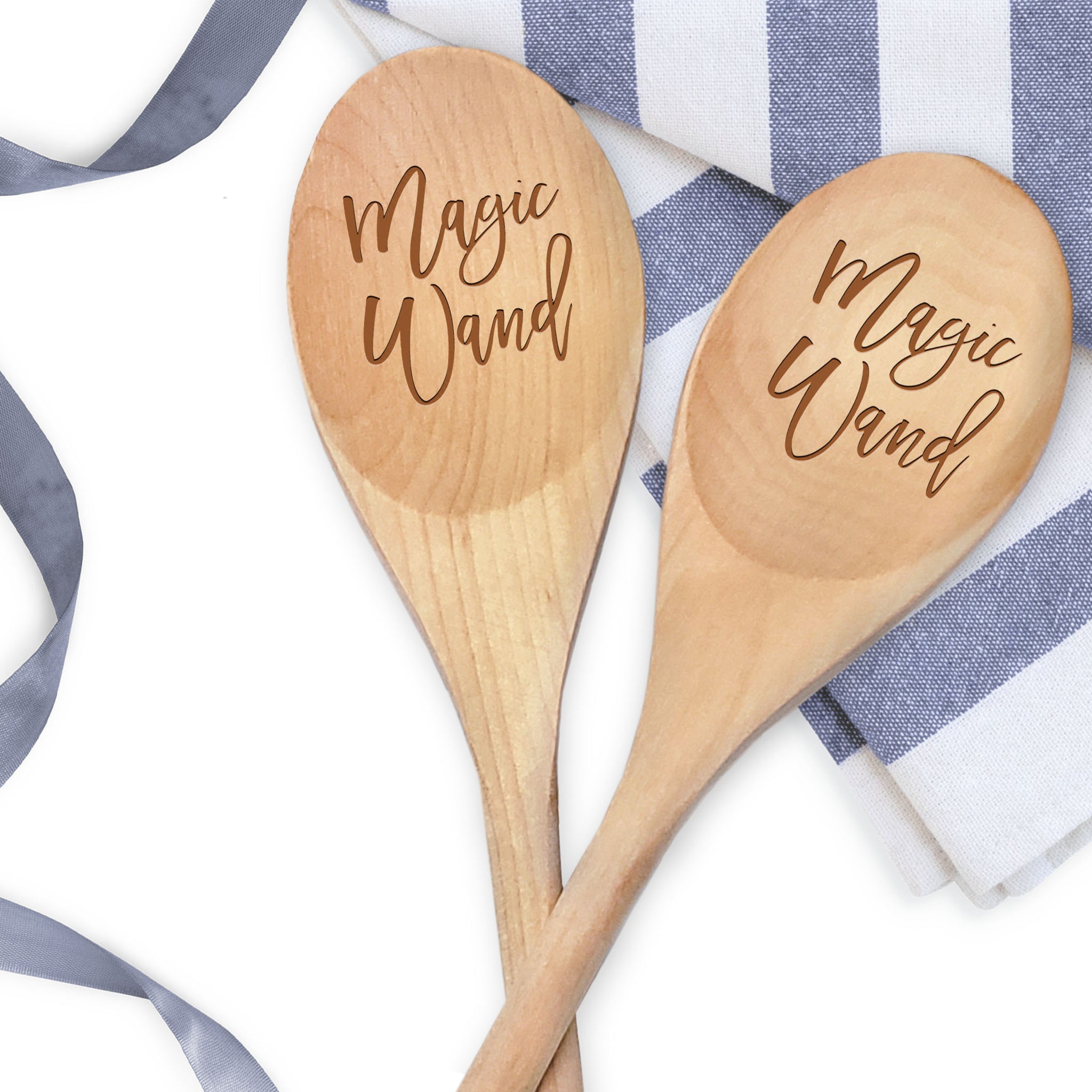 Magic Wand Spoon Engraved Wooden Spoon Fantasy Spoon Magical Spoon Funny  Wooden Spoon Magic Kitchen Utensils Baking Tools 
