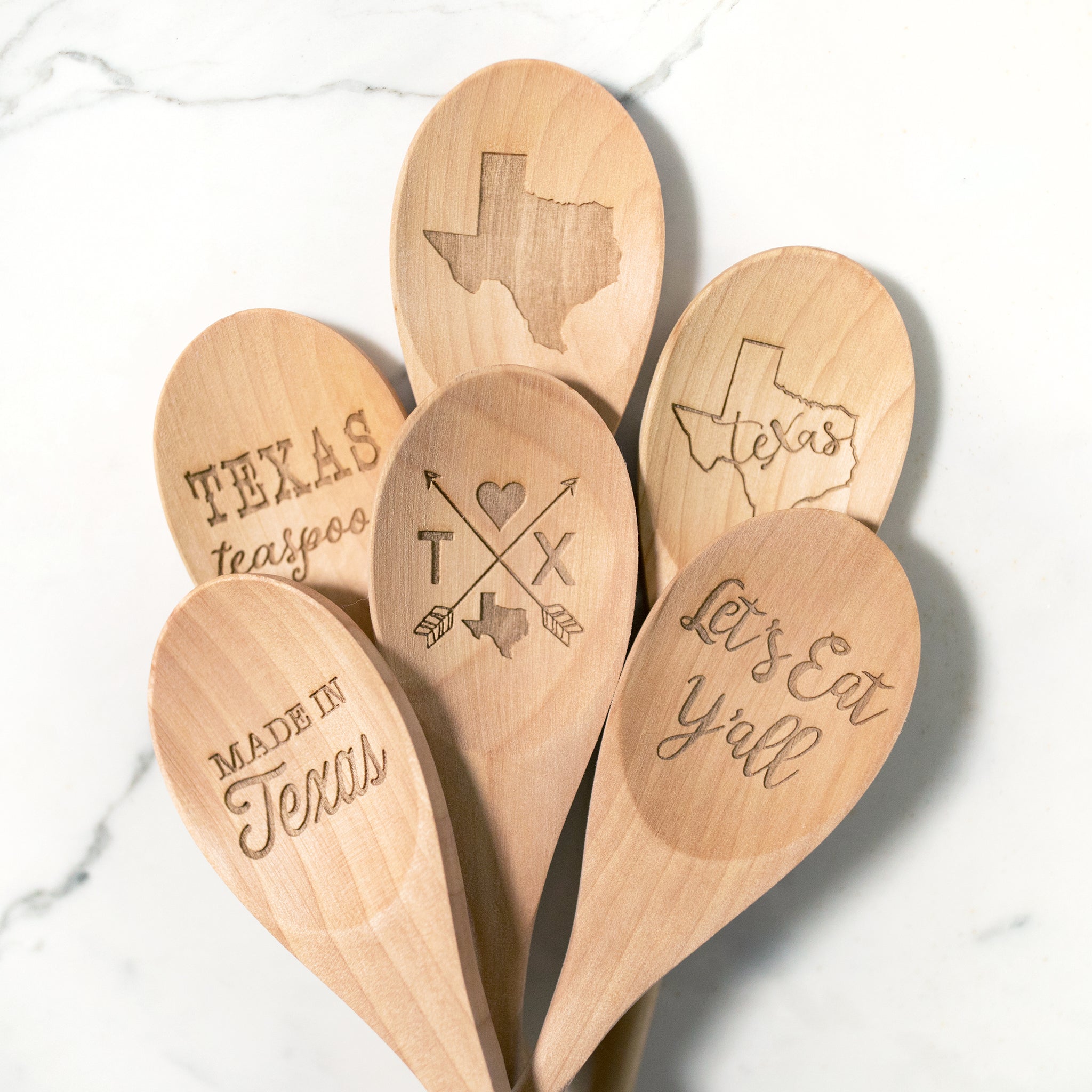 State of Texas Wooden Spoon - Texas Spoon Bread Recipe - Personalized  Gallery