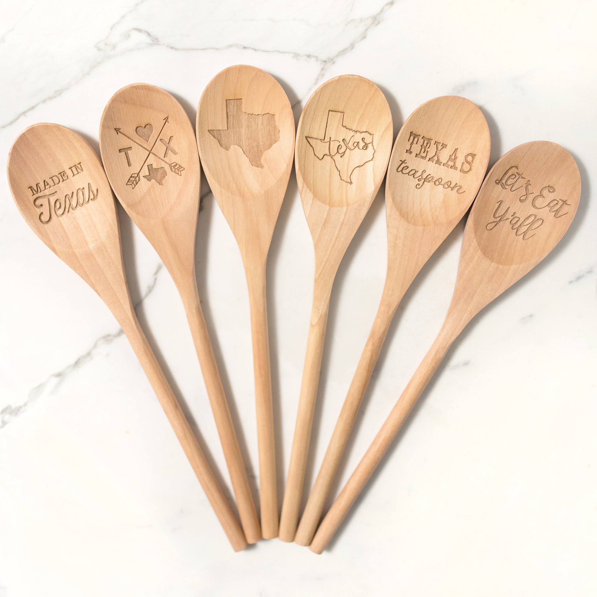 State of Texas Wooden Spoon - Texas Spoon Bread Recipe - Personalized  Gallery